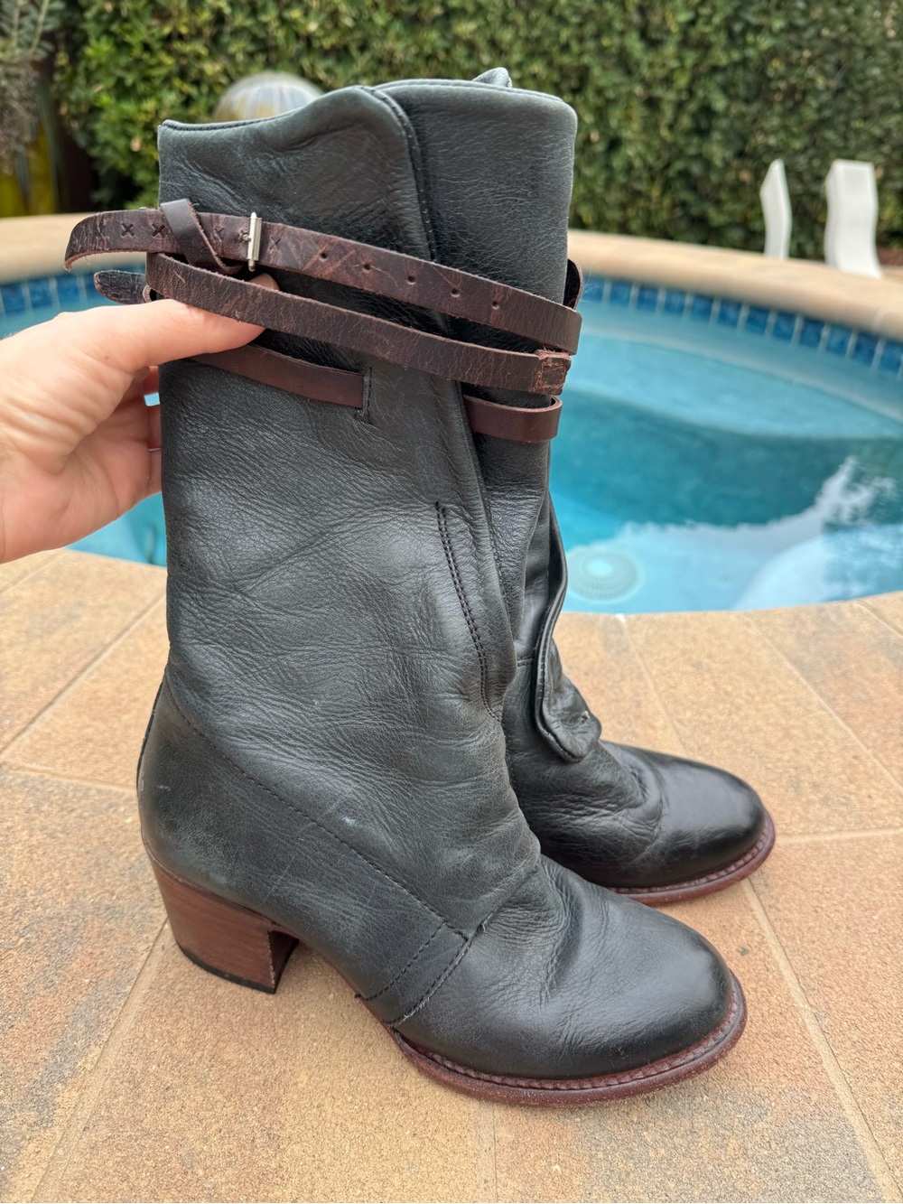 Freebird Caden black boots